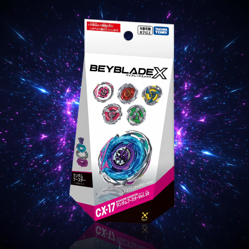 (預售)(盲盒)BeybladeX Beyblade 爆旋陀螺 CX-17